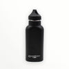 black reusable water bottle - kangateen