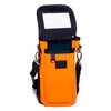 orange id holder for walking, hiking or traveling