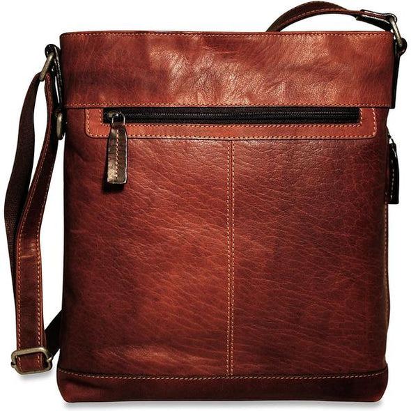 brown crossbody bag keeps phone, wallet close at hand