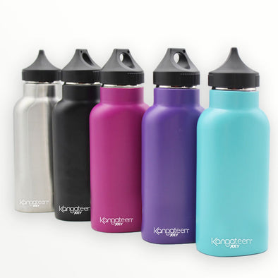stainless steel water bottle - kangateen joey 16.9 oz