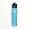 slender insulated water bottle keeps drinks cold